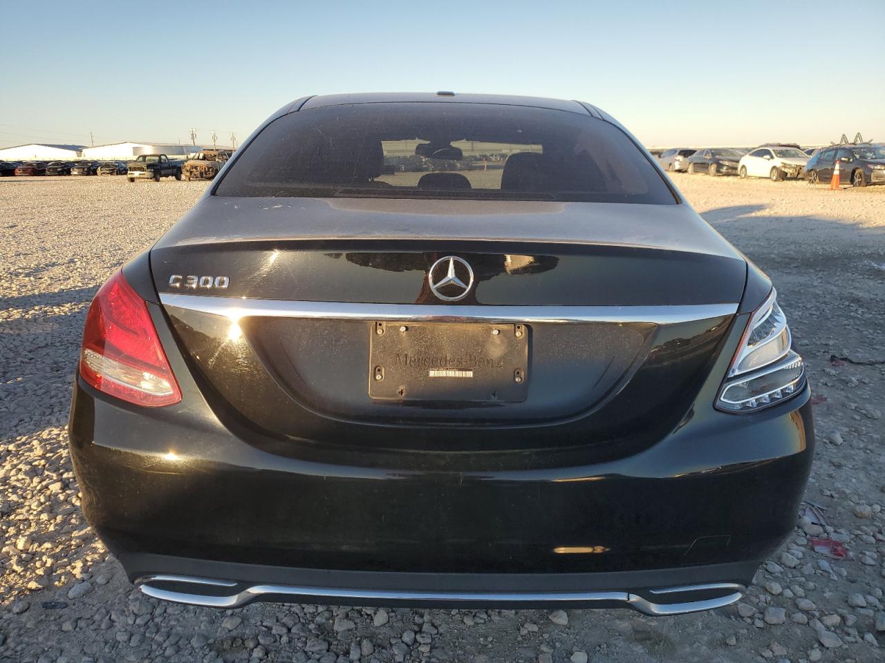 2016 Mercedes-Benz C-klasse VIN 55SWF4KB5GU160481 Copart auction photo, front end / rear end damage thumbnail 6