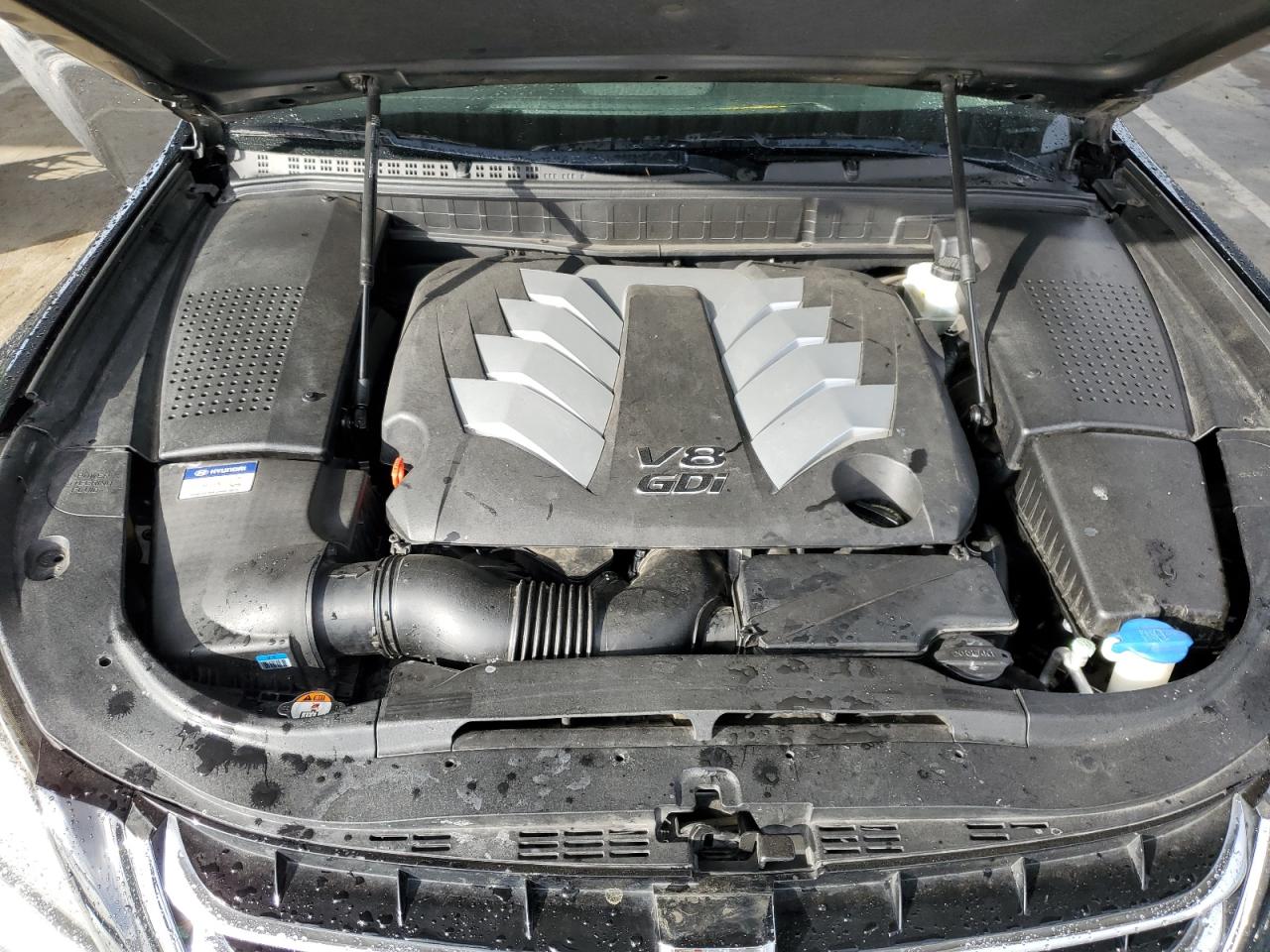 2012 Hyundai Equus VIN KMHGH4JH4CU056843 Copart auction photo, vandalism damage thumbnail 11