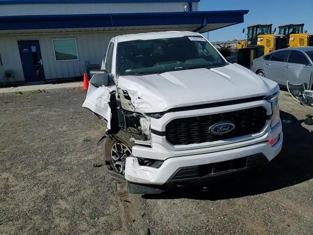 2021 Ford F-150 VIN 1FTEX1EP4MKD23801 Copart auction photo, front end damage thumbnail 11