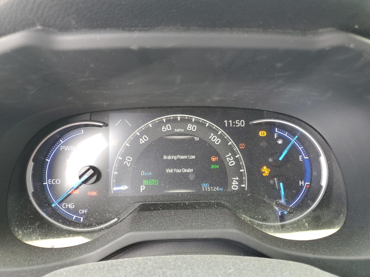 2019 Toyota RAV 4 VIN JTMEWRFVXKJ001326 Copart auction photo, top/roof / minor dent/scratches damage thumbnail 9