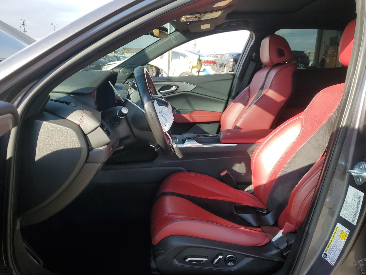 2022 Acura TLX VIN 19UUB6F58NA000168 Copart auction photo, front end damage thumbnail 7