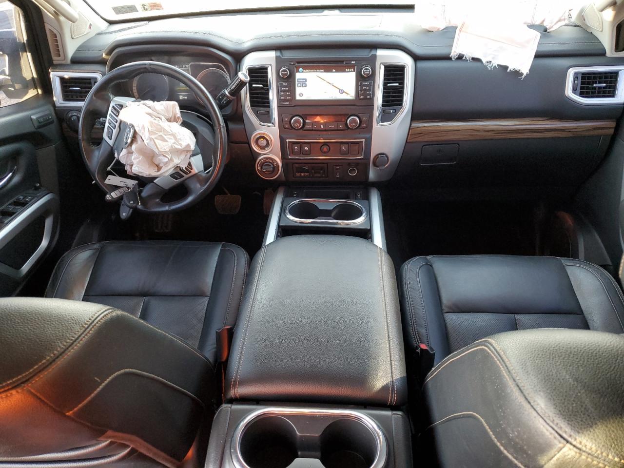 2018 Nissan Titan VIN 1N6BA1F49JN517983 Copart auction photo, front end damage thumbnail 8