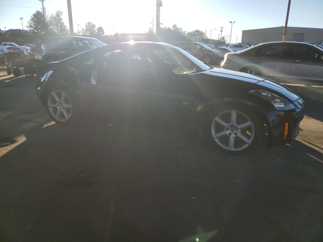 2003 Nissan 350Z VIN JN1AZ34D73T103897 Copart auction photo, rear end damage thumbnail 4