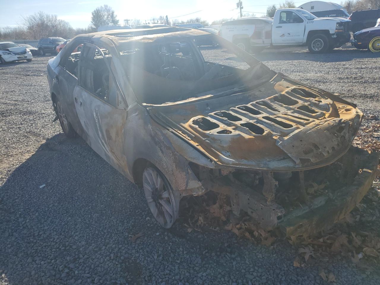 2012 Toyota Camry VIN 4T4BF1FKXCR186800 Copart auction photo, burn damage thumbnail 4