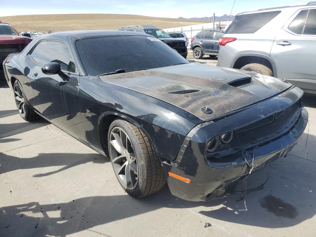2016 Dodge Challenger VIN 2C3CDZFJ6GH100572 Copart auction photo, front end / undercarriage damage thumbnail 4