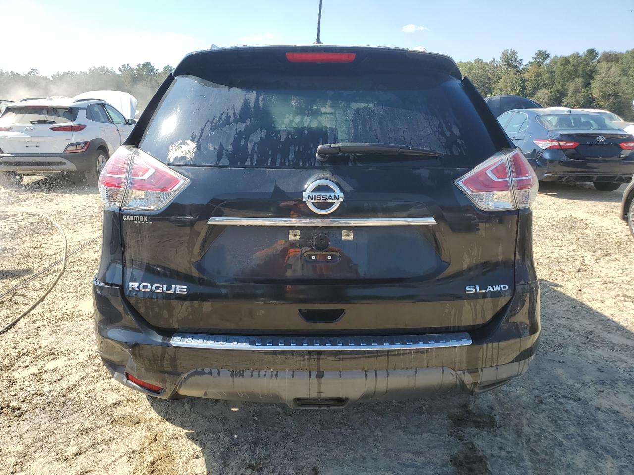 2015 Nissan Rogue VIN 5N1AT2MV9FC864898 Copart auction photo, water/flood damage thumbnail 6