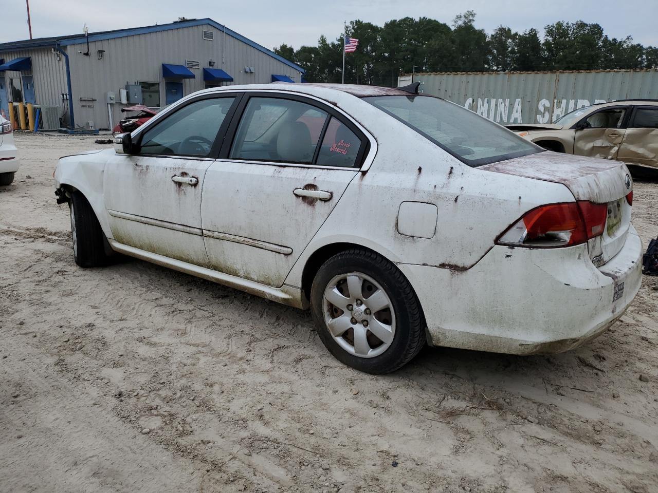 2010 KIA Optima VIN KNAGG4A80A5436418 Copart auction photo, front end damage thumbnail 2