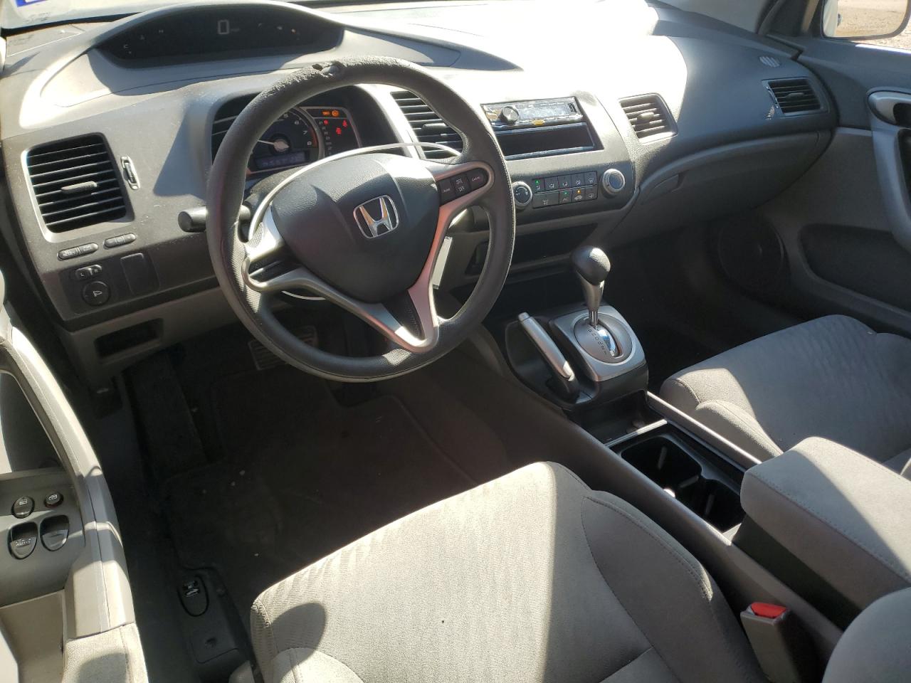 2010 Honda Civic VIN 2HGFG1B62AH517585 Copart auction photo, side / front end damage thumbnail 8