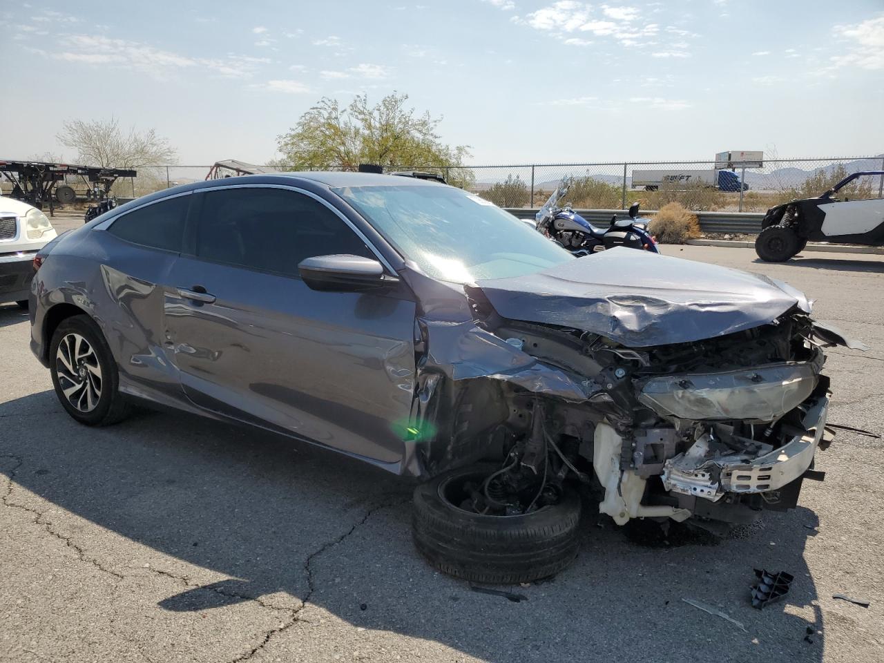 2016 Honda Civic VIN 2HGFC4A55GH315208 Copart auction photo, all over / undercarriage damage thumbnail 4