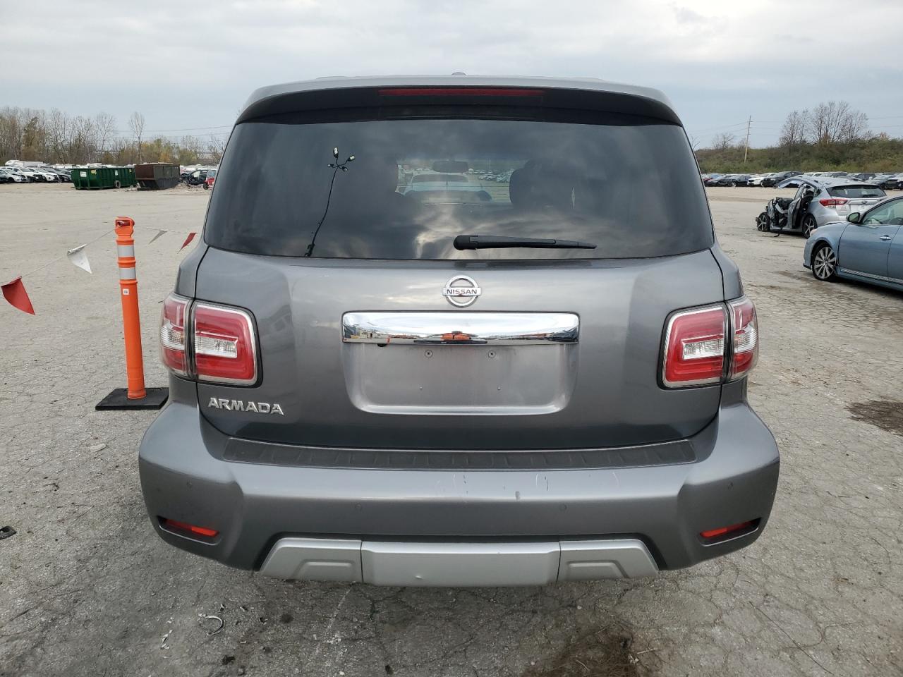 2017 Nissan Armada VIN JN8AY2NC6H9504494 Copart auction photo, front end damage thumbnail 6