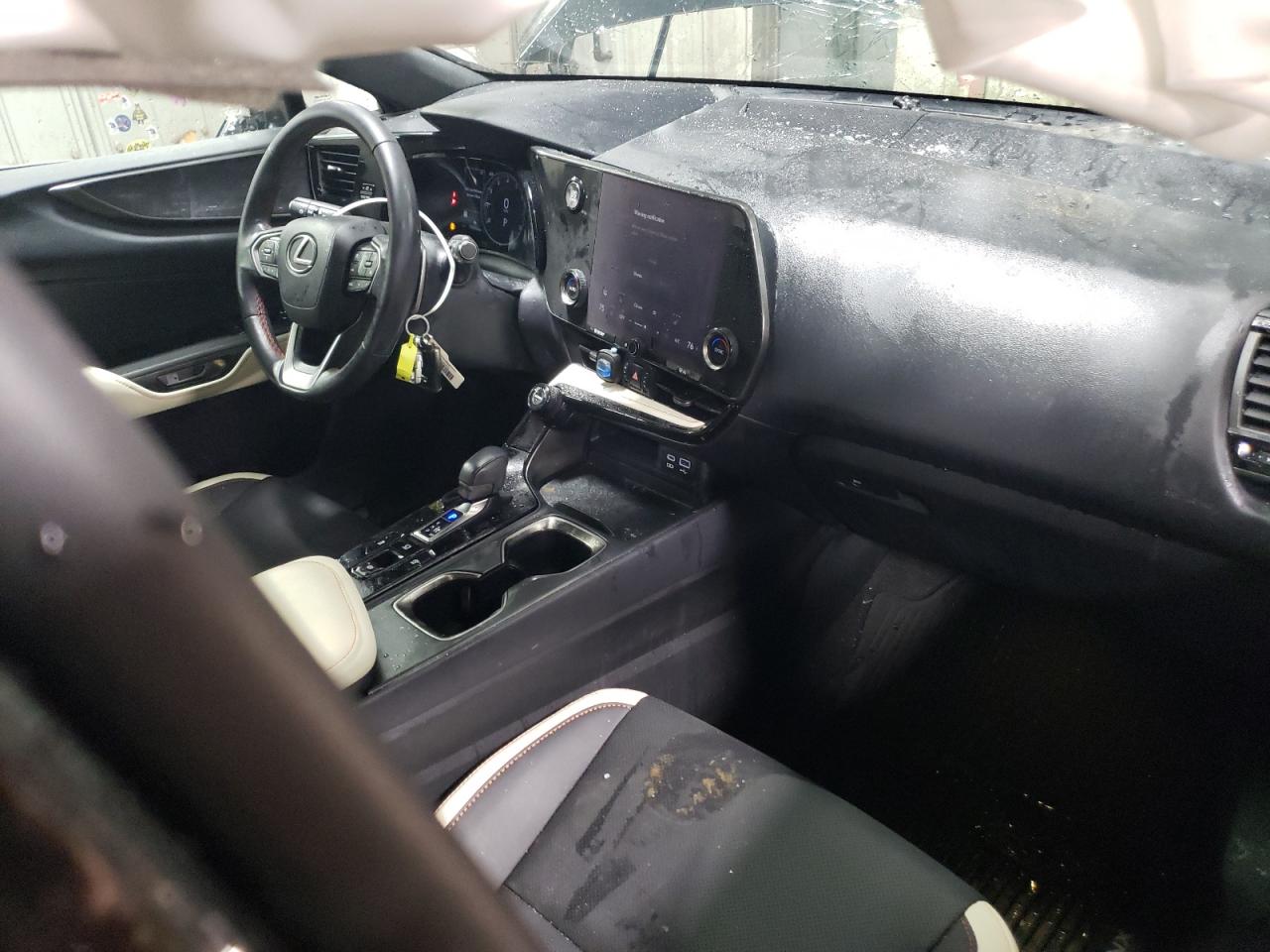 2022 Lexus NX VIN 2T2ADCAZ4NC002205 Copart auction photo, rollover damage thumbnail 8