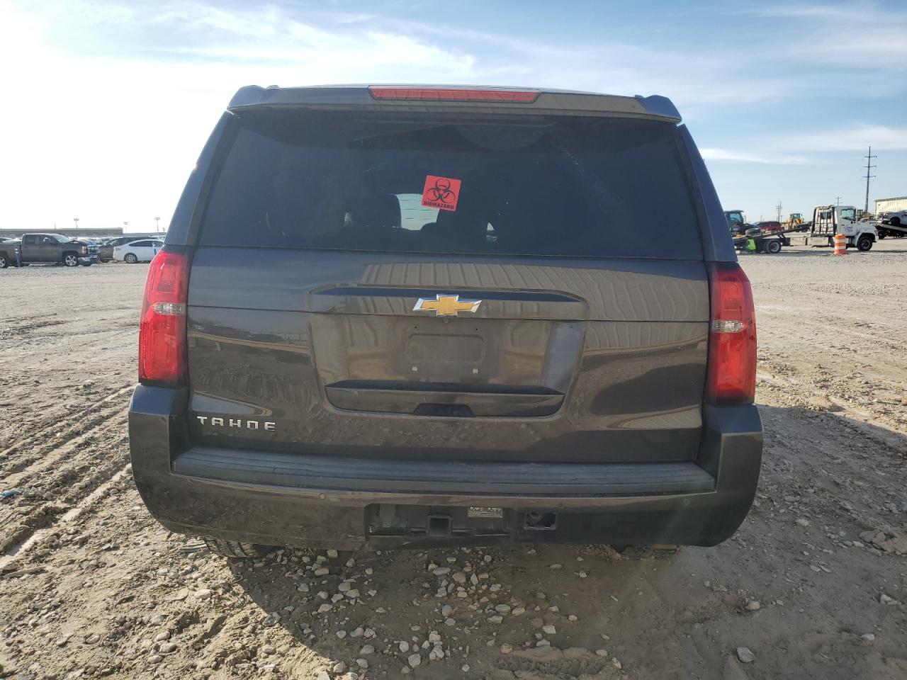 2016 Chevrolet Tahoe VIN 1GNSCBKC1GR424917 Copart auction photo, front end / side damage thumbnail 6