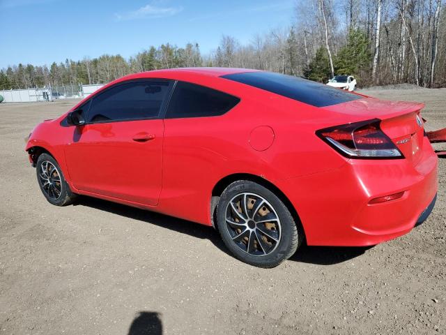 2014 Honda Civic VIN 2HGFG3B5XEH000110 Copart auction photo, front end damage thumbnail 2