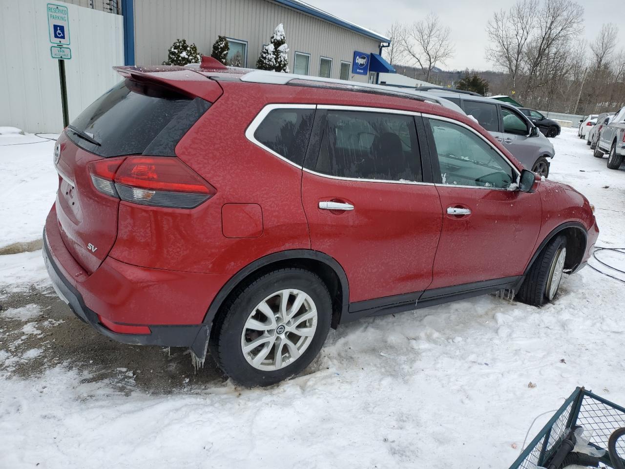 2018 Nissan Rogue VIN 5N1AT2MT9JC804627 Copart auction photo, front end damage thumbnail 3