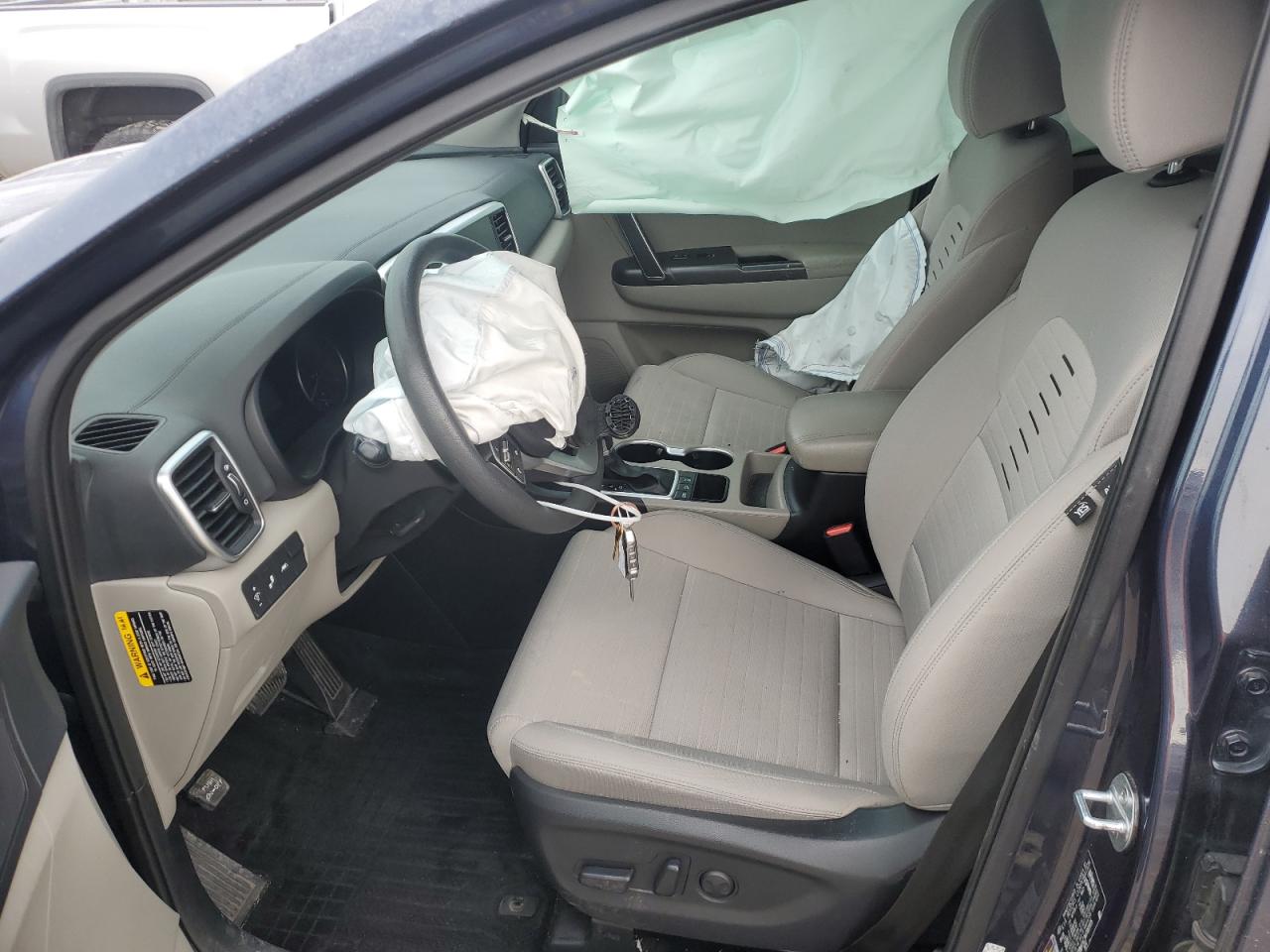 2021 KIA Sportage VIN KNDPMCAC3M7885935 Copart auction photo, front end damage thumbnail 7
