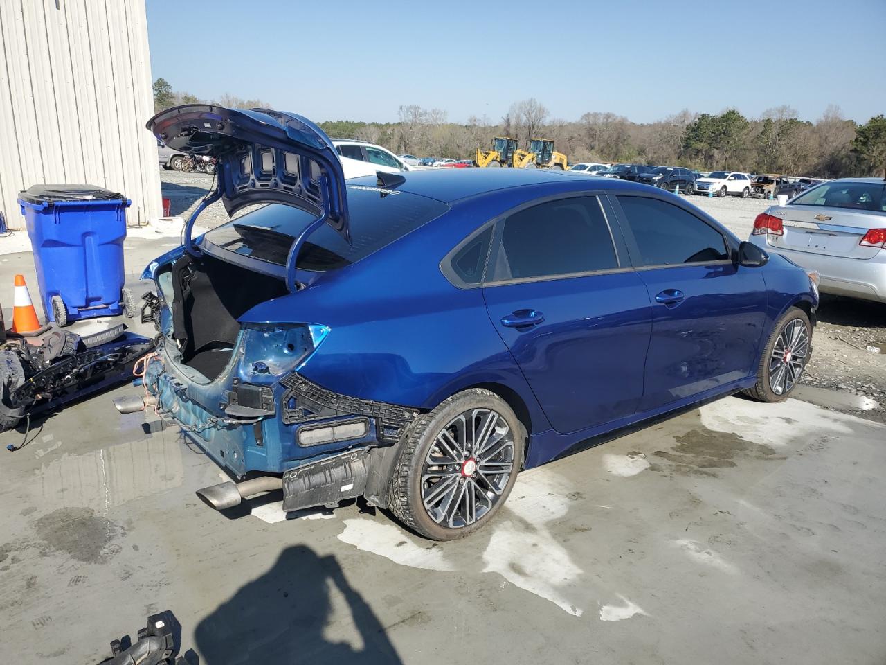 2021 KIA Forte VIN 3KPF44AC2ME276868 Copart auction photo, rear end / front end damage thumbnail 3