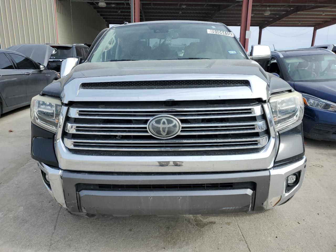2018 Toyota Tundra VIN 5TFGY5F17JX237341 Copart auction photo, side damage thumbnail 5