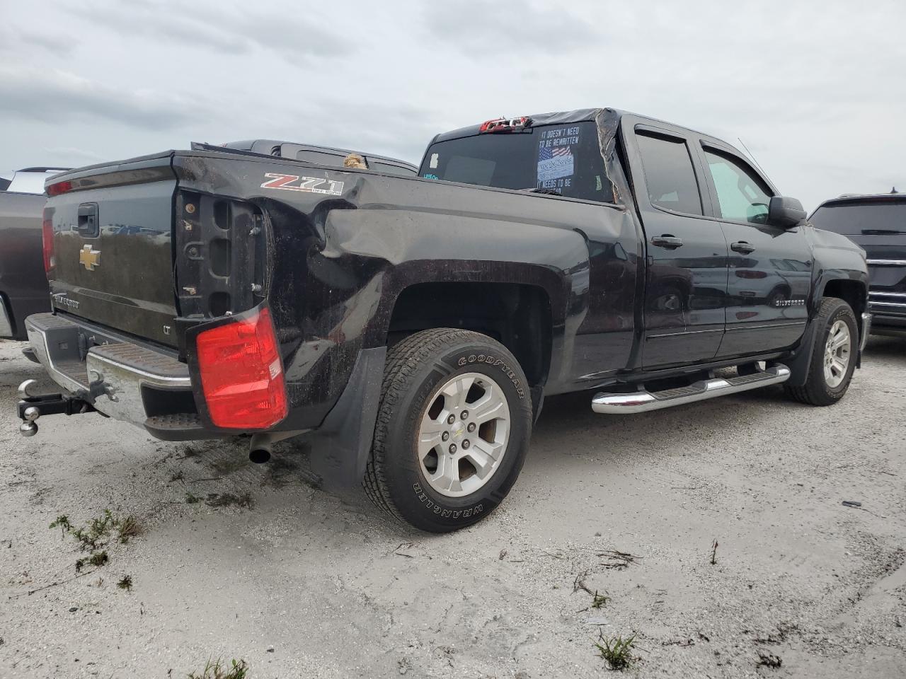 2015 Chevrolet Silverado VIN 1GCVKREC0FZ345332 Copart auction photo, front end damage thumbnail 3