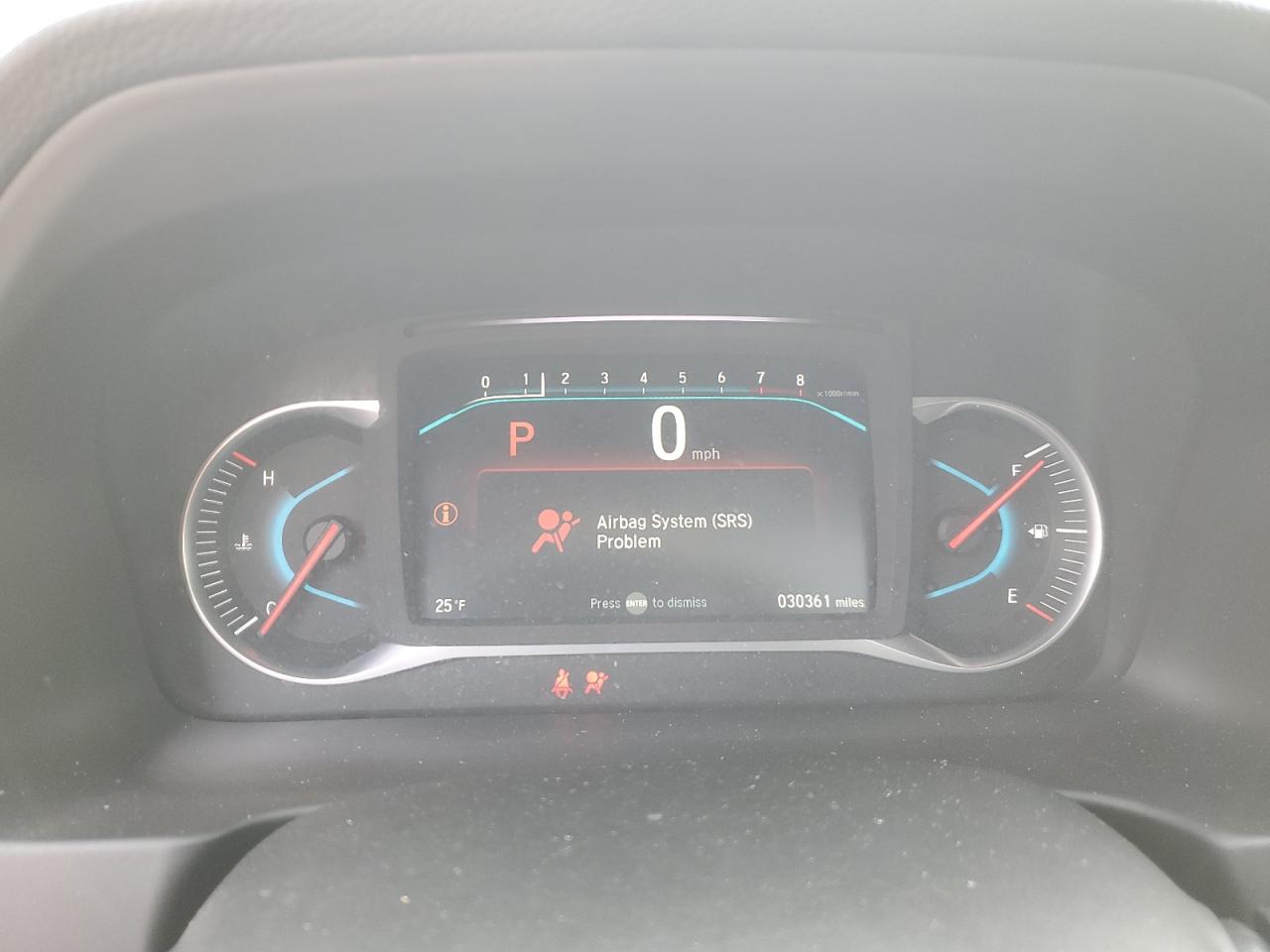 2021 Honda Passport VIN 5FNYF8H59MB010288 Copart auction photo, front end / undercarriage damage thumbnail 9