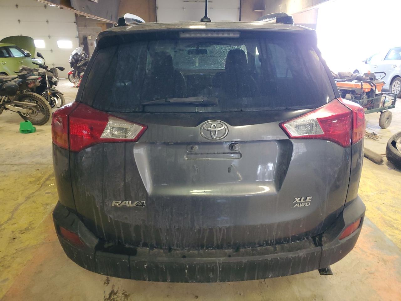 2014 Toyota RAV 4 VIN JTMRFREV7ED095722 Copart auction photo, front end / minor dent/scratches damage thumbnail 6