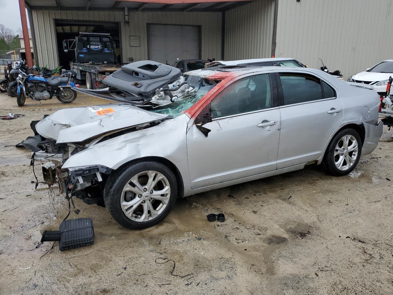2012 Ford Fusion VIN 3FAHP0HA1CR331191