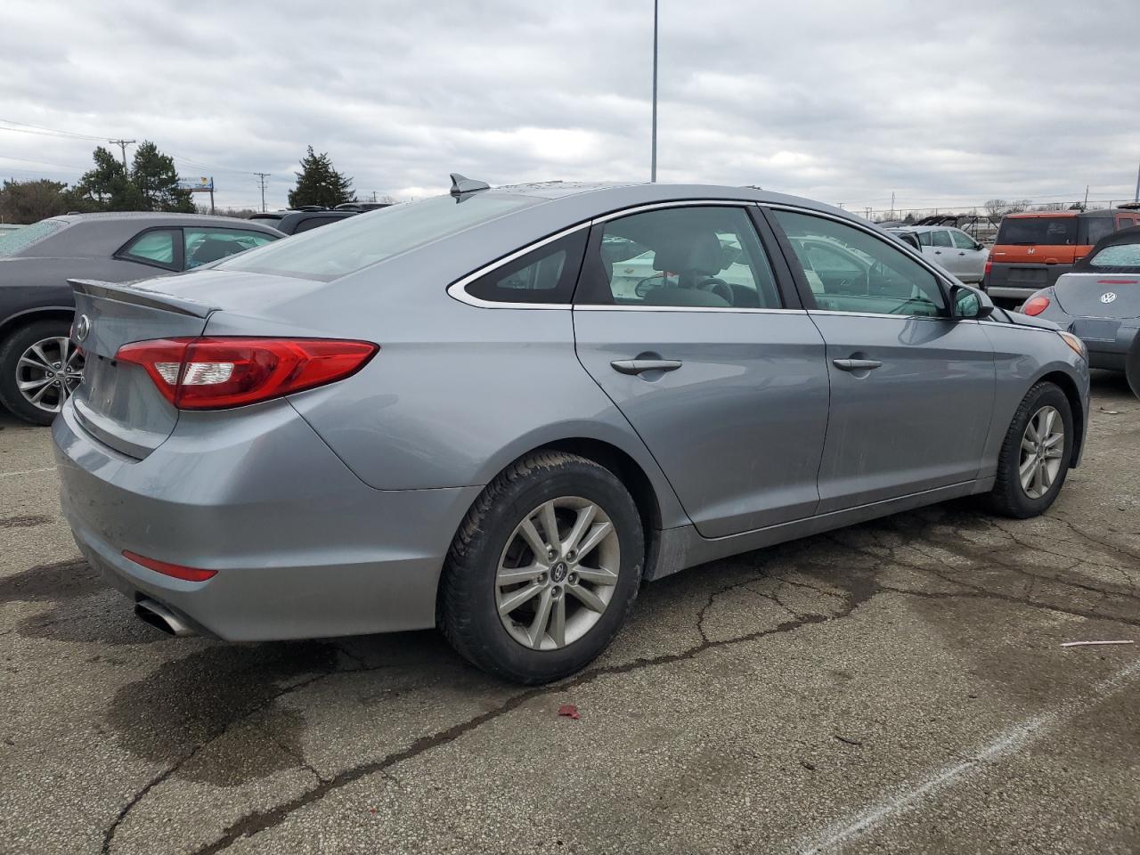 2017 Hyundai Sonata VIN 5NPE24AF4HH508934 Copart auction photo, front end damage thumbnail 3