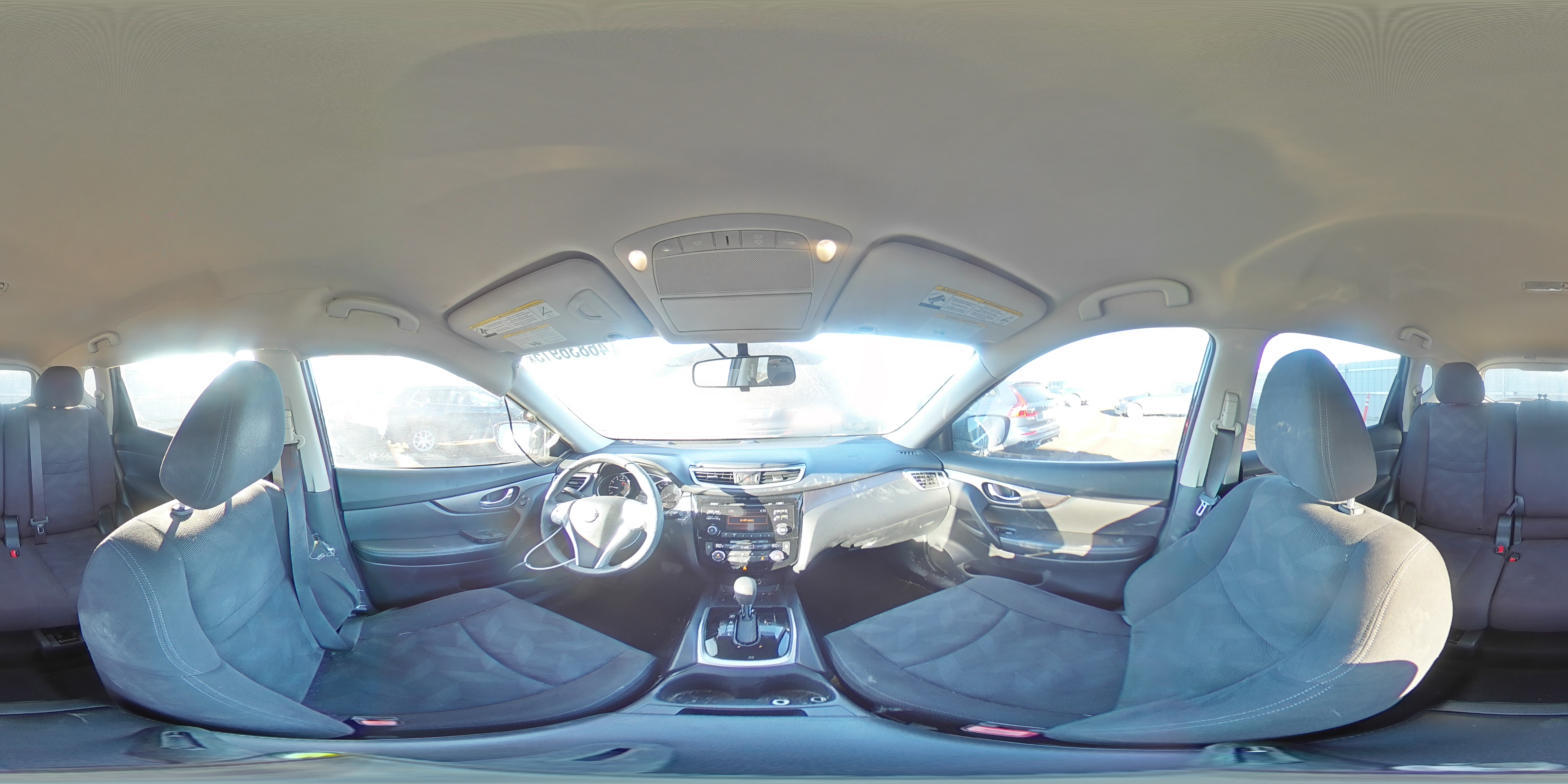 2015 Nissan Rogue VIN KNMAT2MV8FP507662 Copart auction photo, side damage thumbnail 13