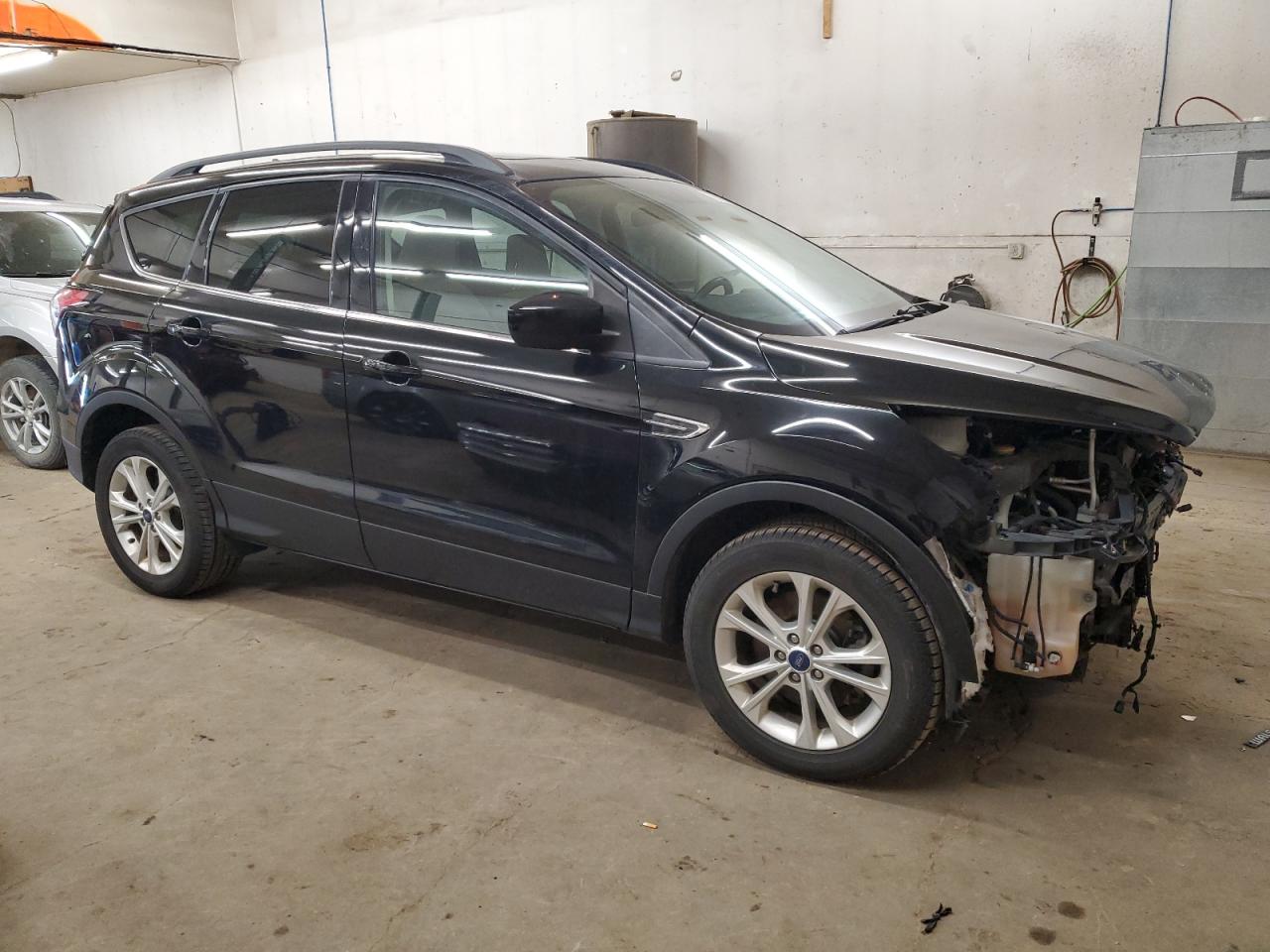 2018 Ford Escape VIN 1FMCU9HD3JUA09973 Copart auction photo, front end damage thumbnail 4