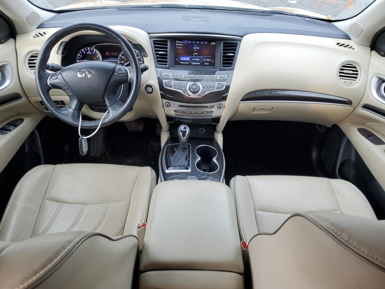 2020 Infiniti QX60 VIN 5N1DL0MM8LC502114 Copart auction photo, water/flood / minor dent/scratches damage thumbnail 8