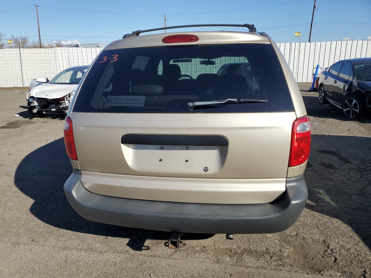 2006 Dodge Caravan VIN 1D4GP25R76B695526 Copart auction photo, front end / mechanical damage thumbnail 6