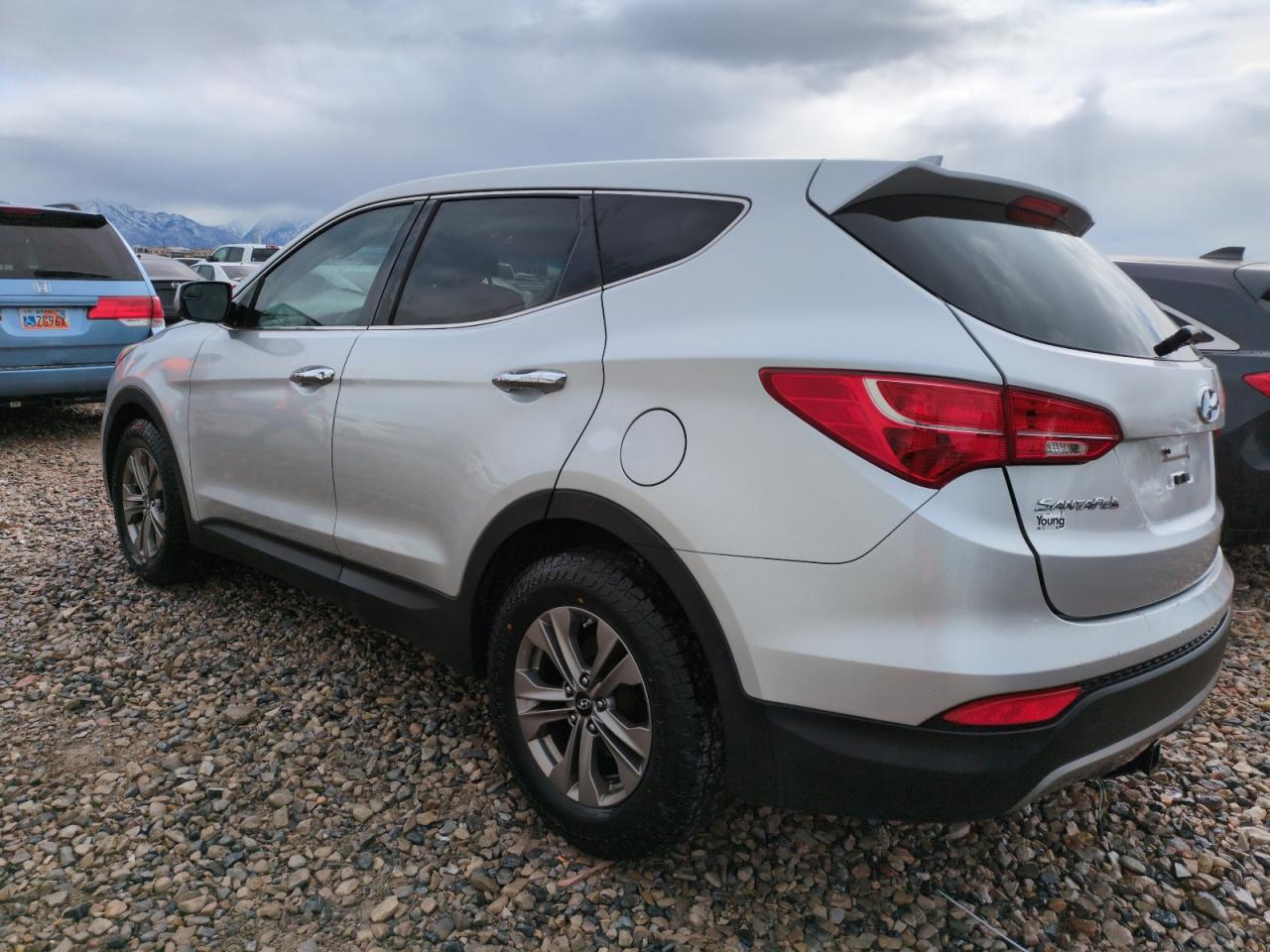 2015 Hyundai Santa Fe VIN 5XYZT3LB5FG275489 Copart auction photo, side damage thumbnail 2
