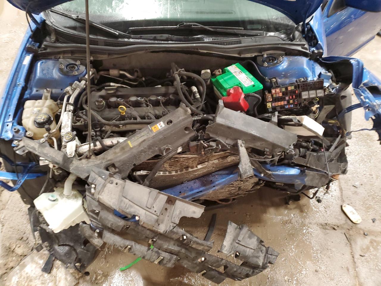 2012 Ford Fusion VIN 3FAHP0JAXCR309331 Copart auction photo, front end damage thumbnail 11
