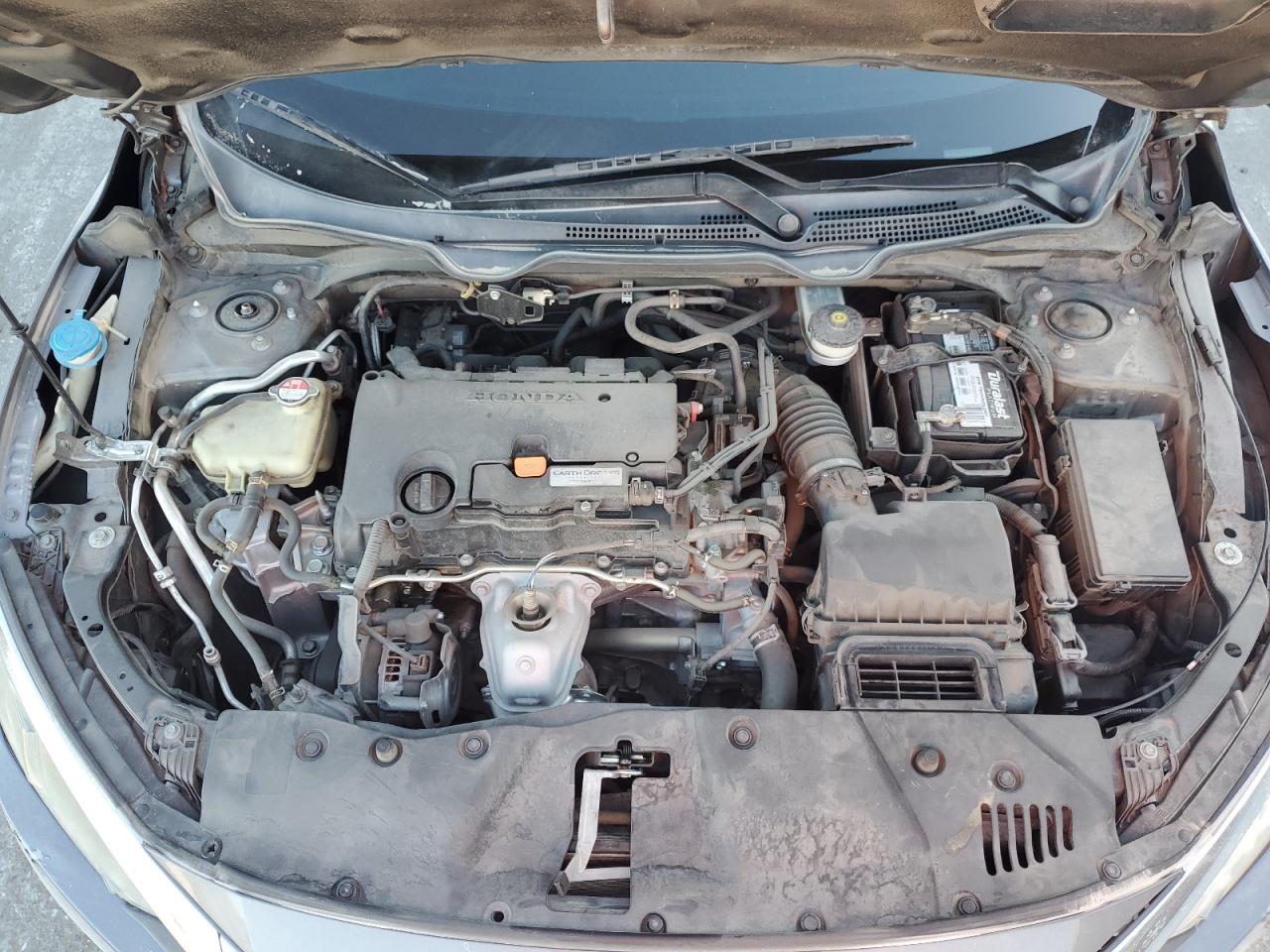 2016 Honda Civic VIN 19XFC2F65GE038706 Copart auction photo, front end / undercarriage damage thumbnail 13