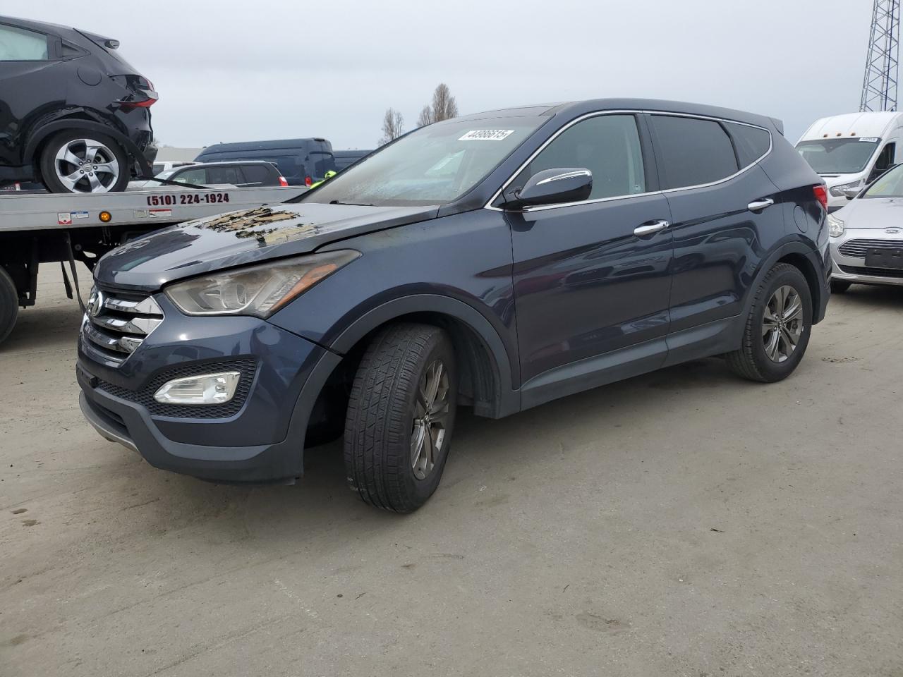 2013 Hyundai Santa Fe VIN 5XYZU3LB1DG109917