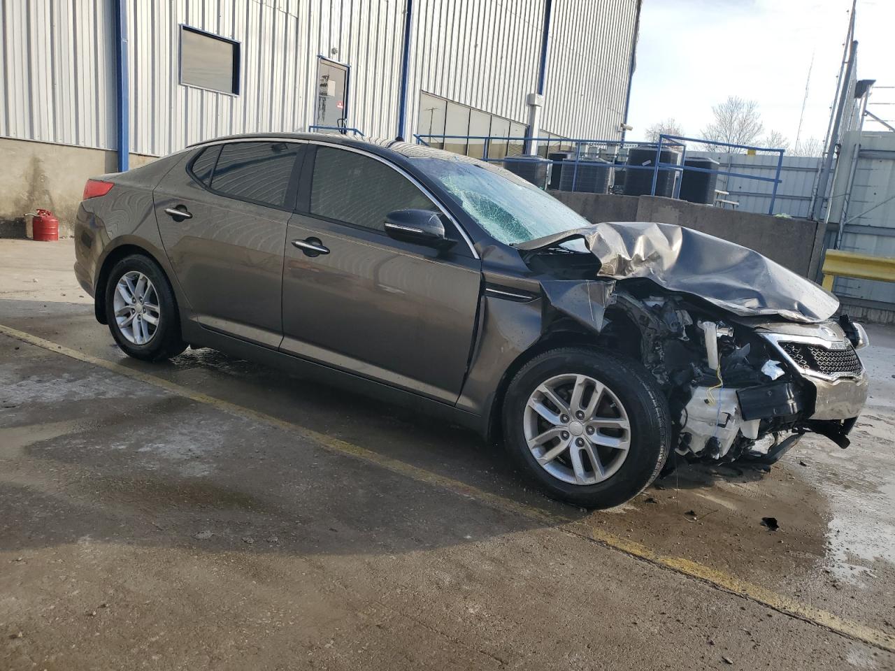 2013 KIA Optima VIN 5XXGM4A78DG164378 Copart auction photo, front end damage thumbnail 4