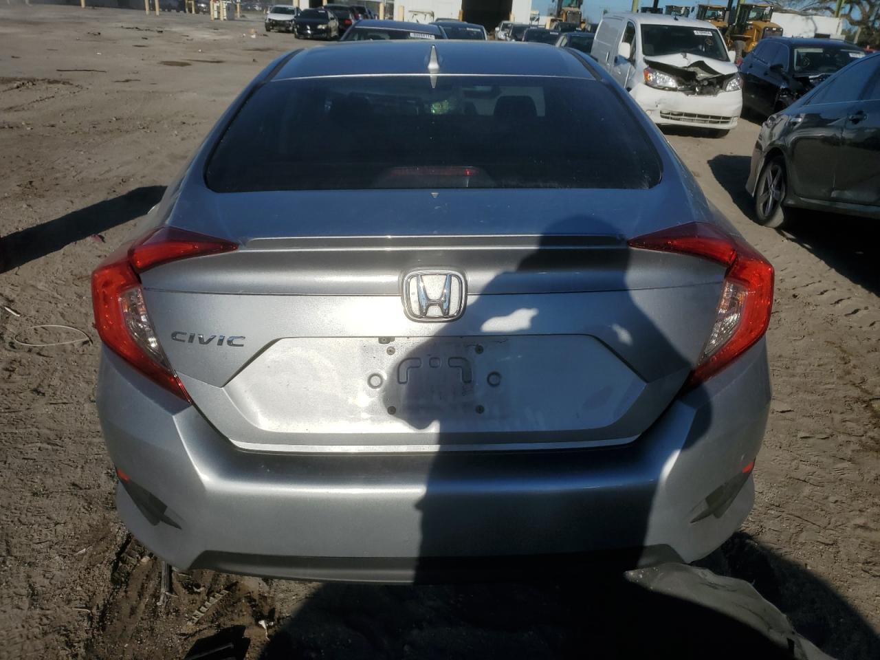 2016 Honda Civic VIN 19XFC1F30GE005645 Copart auction photo, front end damage thumbnail 6