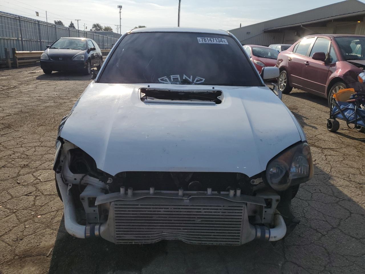 2005 Subaru WRX VIN JF1GD70625L520518 Copart auction photo, front end damage thumbnail 5