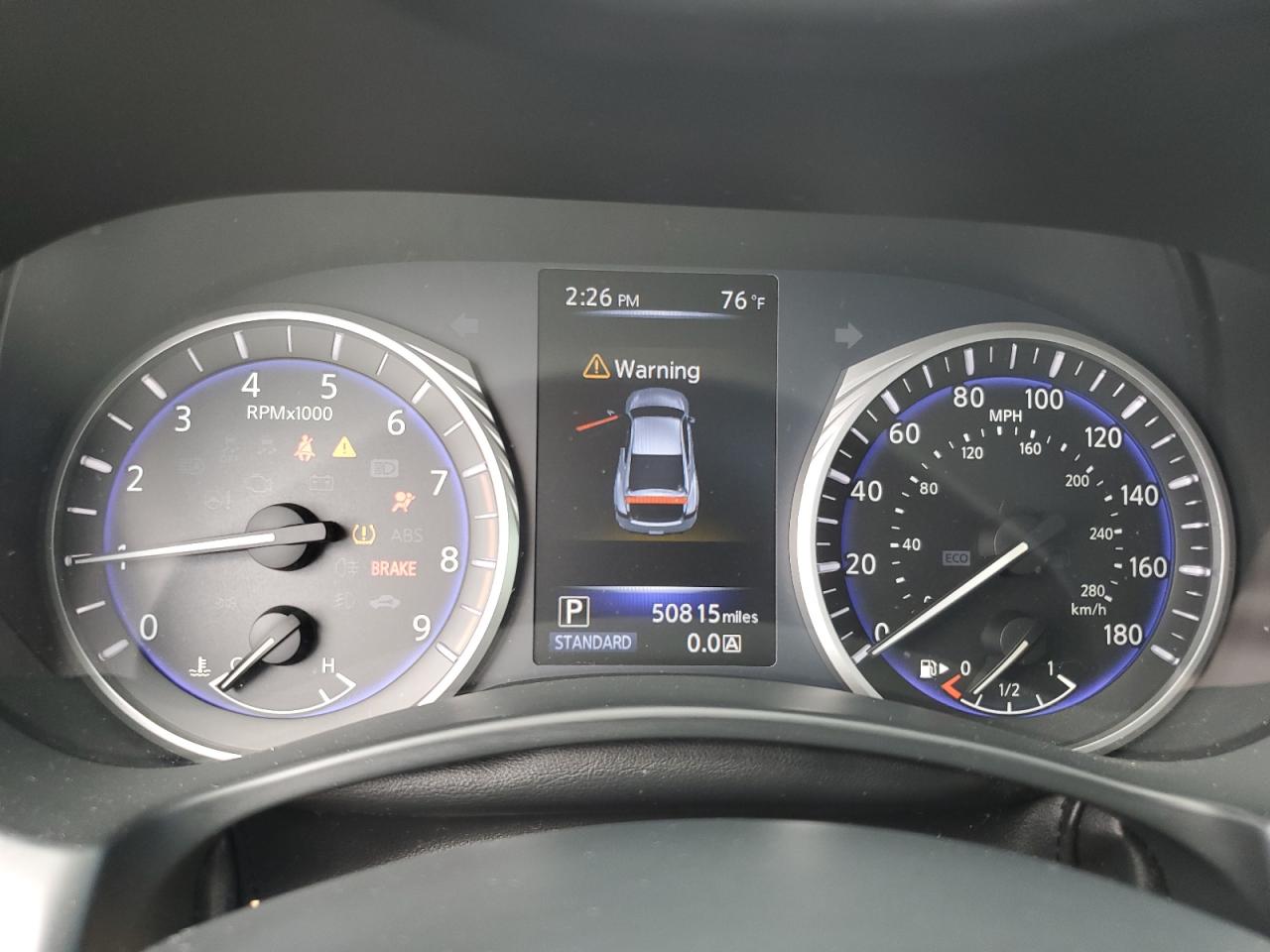 2018 Infiniti Q60 VIN JN1FV7EL4JM630771 Copart auction photo, rear end / front end damage thumbnail 9