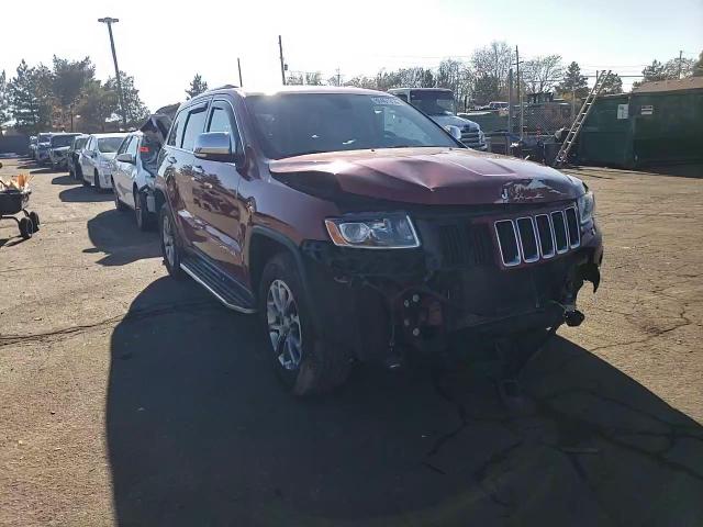 2014 Jeep Grand Cherokee VIN 1C4RJFBG2EC491260 Copart auction photo, front end damage thumbnail 11