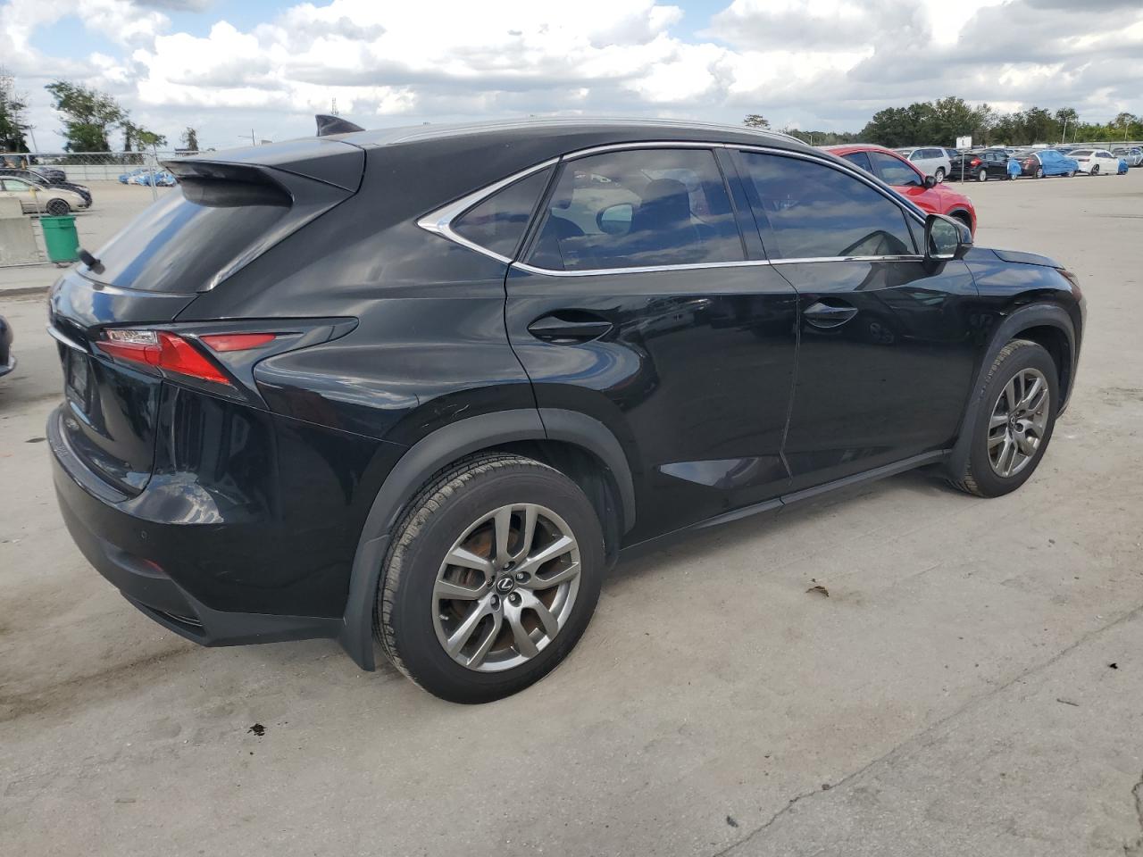 2015 Lexus NX VIN JTJBJRBZ9F2008758 Copart auction photo, top/roof / side damage thumbnail 3