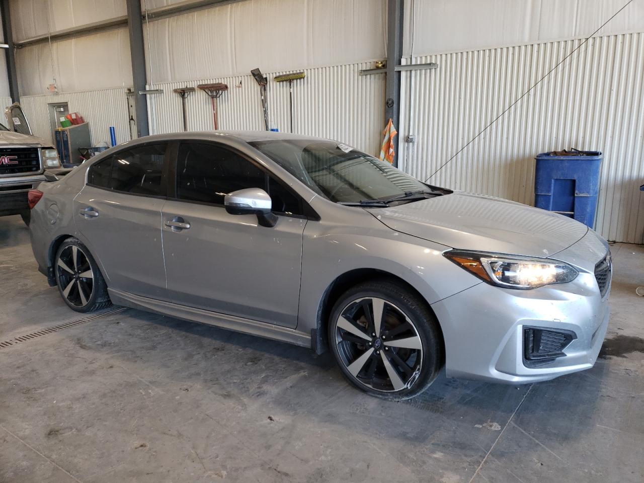 2019 Subaru Impreza VIN 4S3GKAJ67K3602316 Copart auction photo, side / rear end damage thumbnail 4