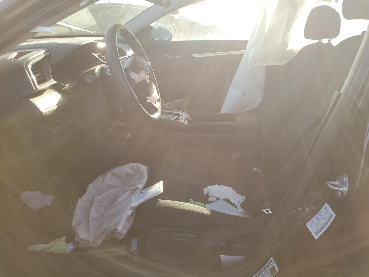 2019 Honda Civic VIN 2HGFC2F60KH503293 Copart auction photo, front end damage thumbnail 7