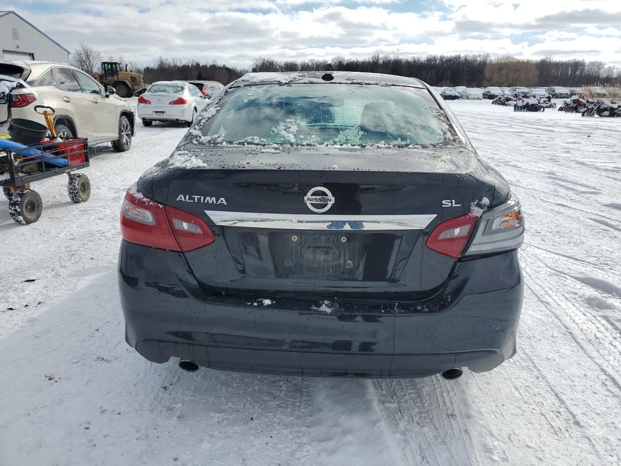 2018 Nissan Altima VIN 1N4AL3APXJC121553 Copart auction photo, side / front end damage thumbnail 6