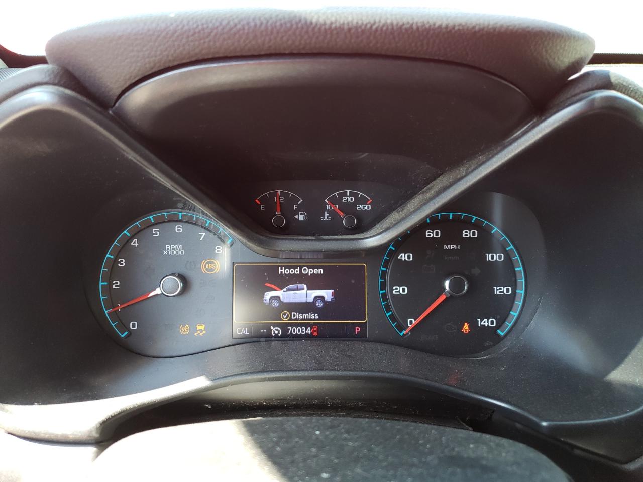 2019 Chevrolet Colorado VIN 1GCGSCEN1K1326434 Copart auction photo, front end / hail damage thumbnail 9