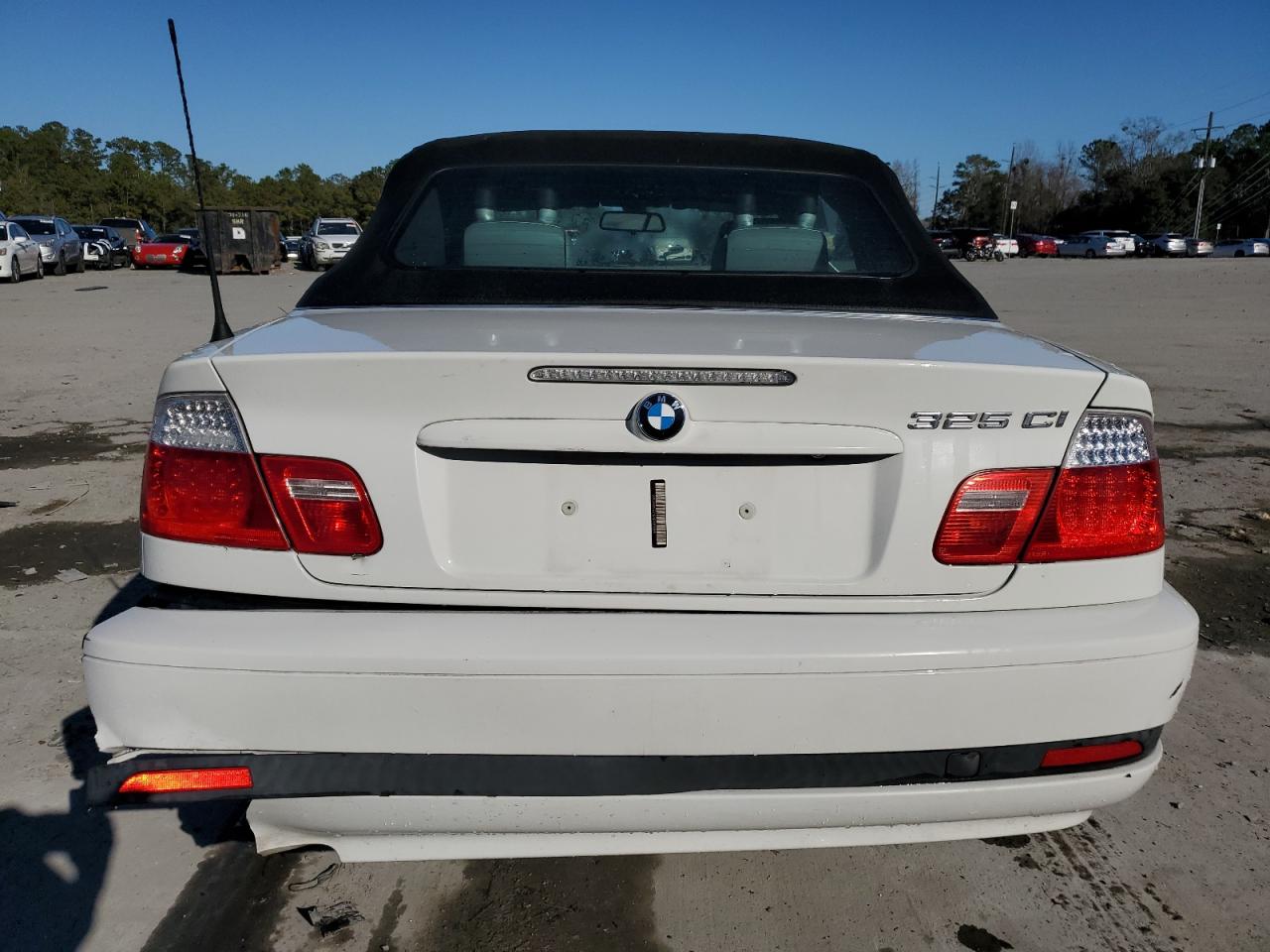2006 BMW 3er VIN WBABW33406PX88265 Copart auction photo, front end / rear end damage thumbnail 6