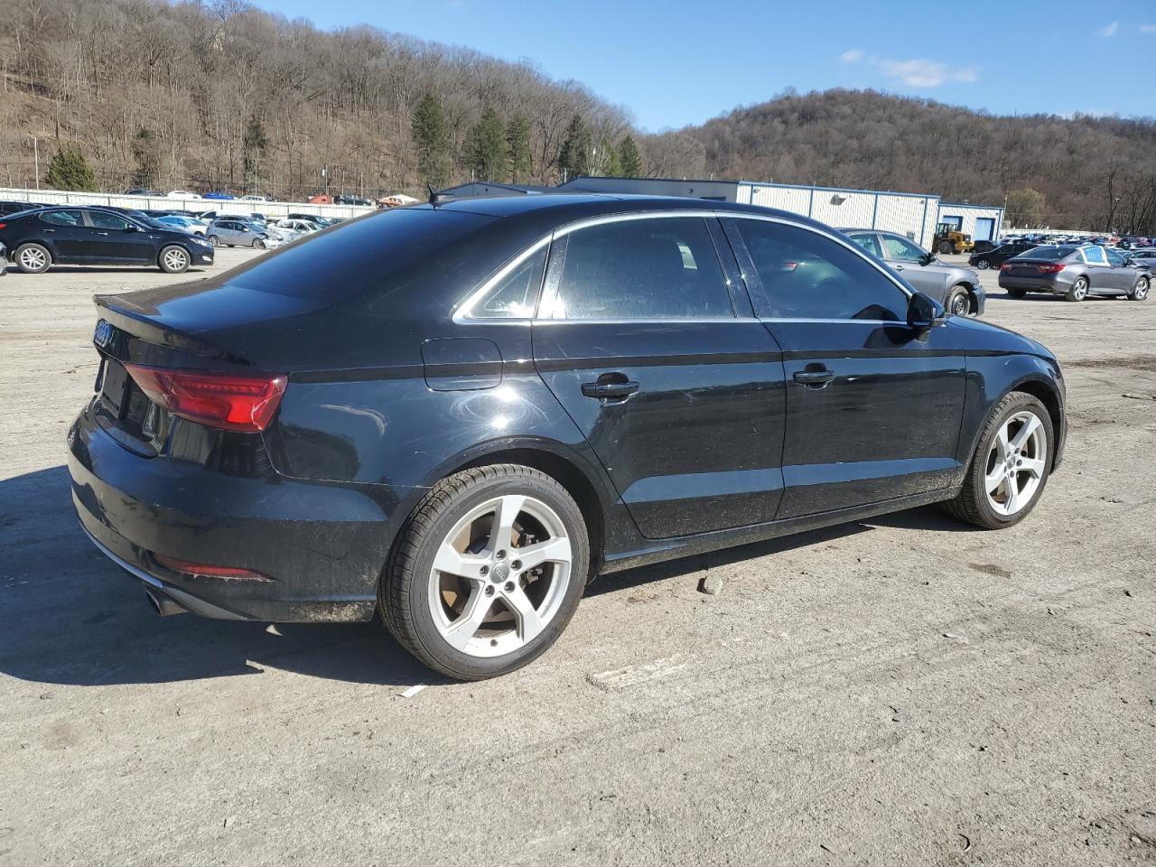 2019 Audi A3 VIN WAUBEGFF4KA116777 Copart auction photo, rear end damage thumbnail 3