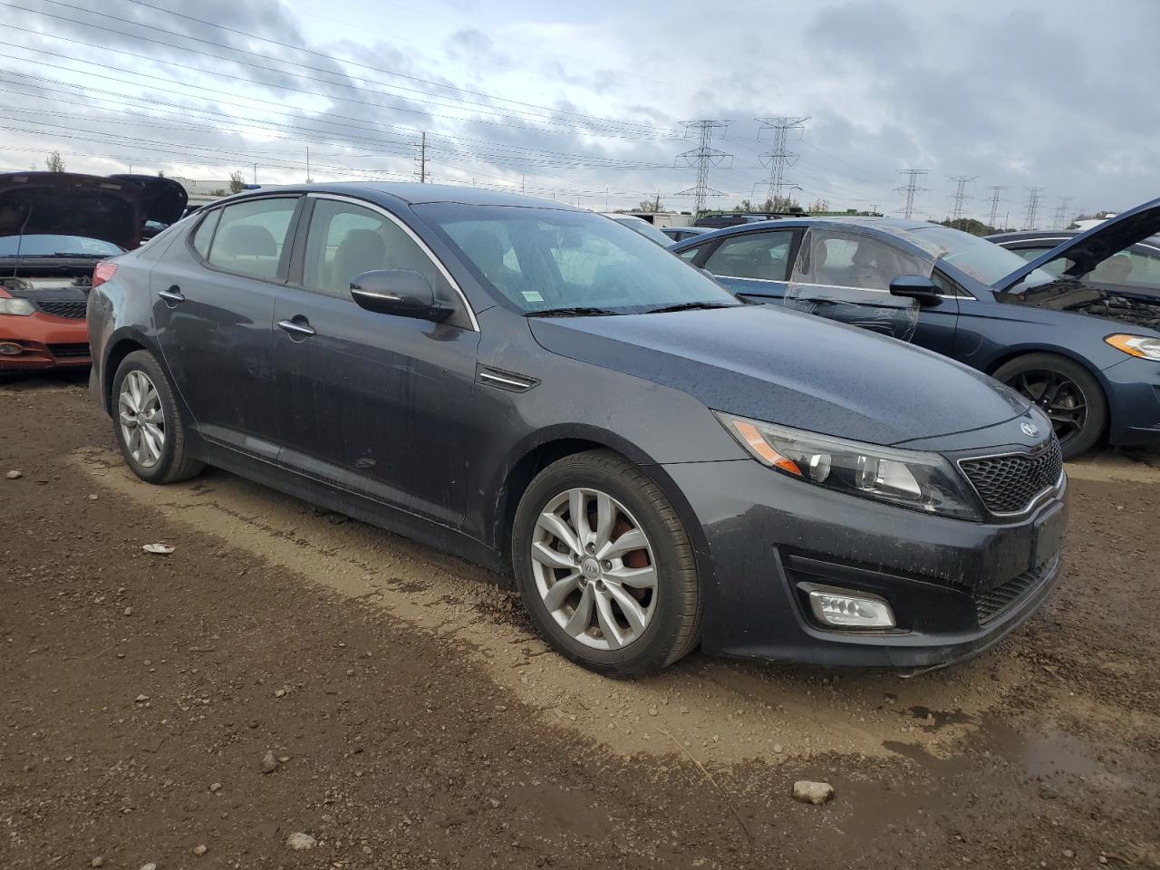 2015 KIA Optima VIN 5XXGM4A74FG470917 Copart auction photo, normal wear / minor dent/scratches damage thumbnail 4