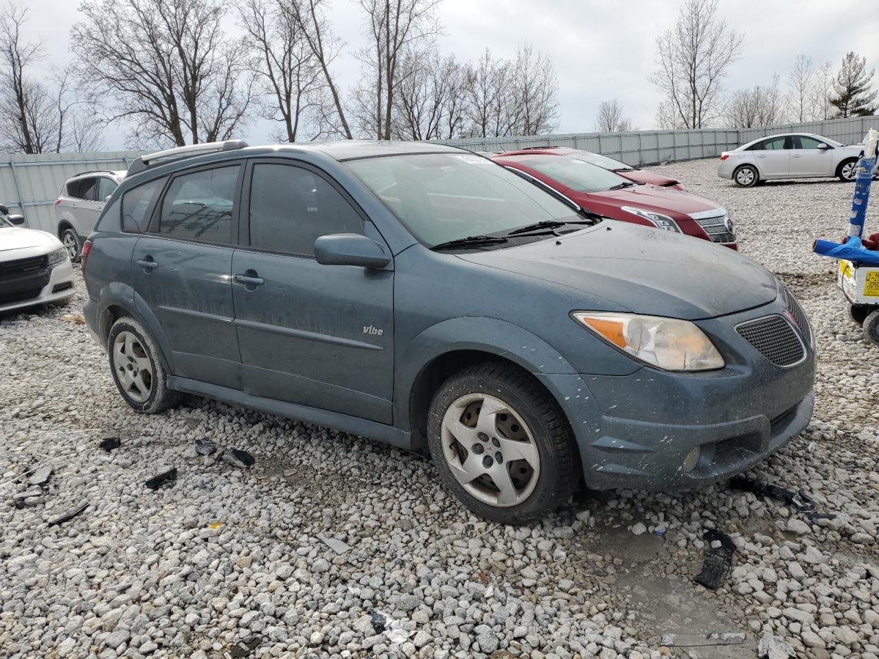 2008 Pontiac Vibe VIN 5Y2SL65818Z409696 Copart auction photo, front end damage thumbnail 4