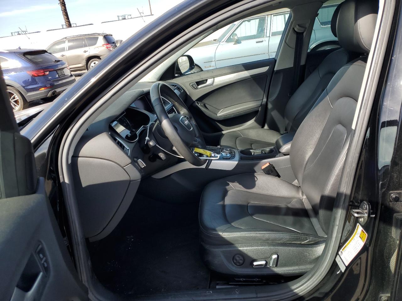 2014 Audi A4 VIN WAUAFAFL6EN003633 Copart auction photo, side damage thumbnail 7