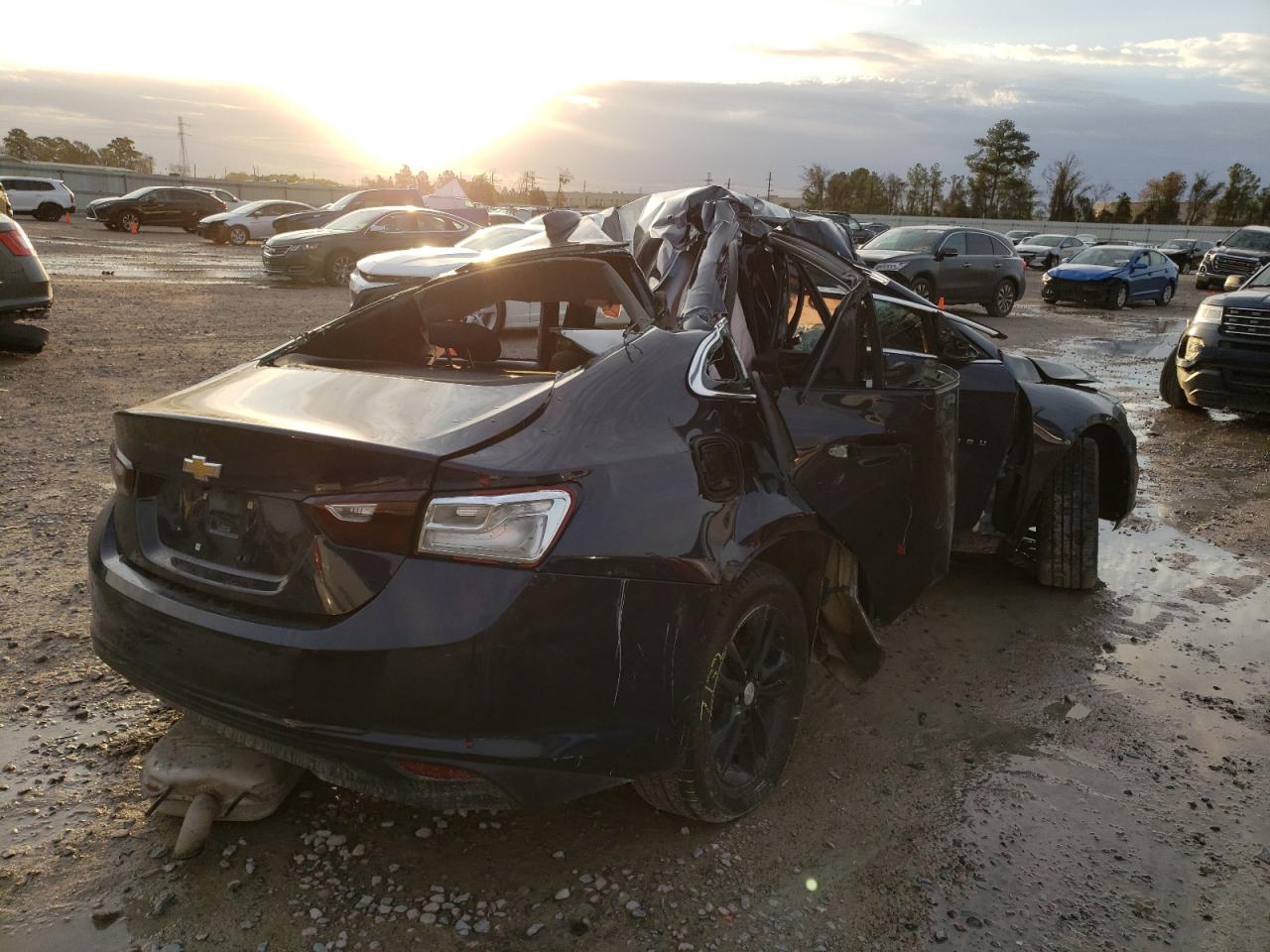 2016 Chevrolet Malibu VIN 1G1ZE5ST6GF279709 Copart auction photo, rollover damage thumbnail 4
